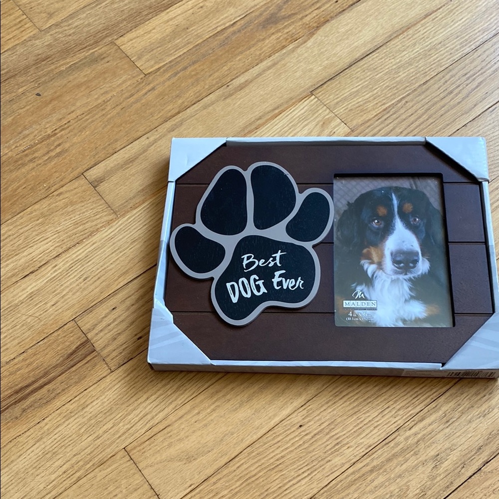 Best Dog Ever Frame - Brown NEW!
